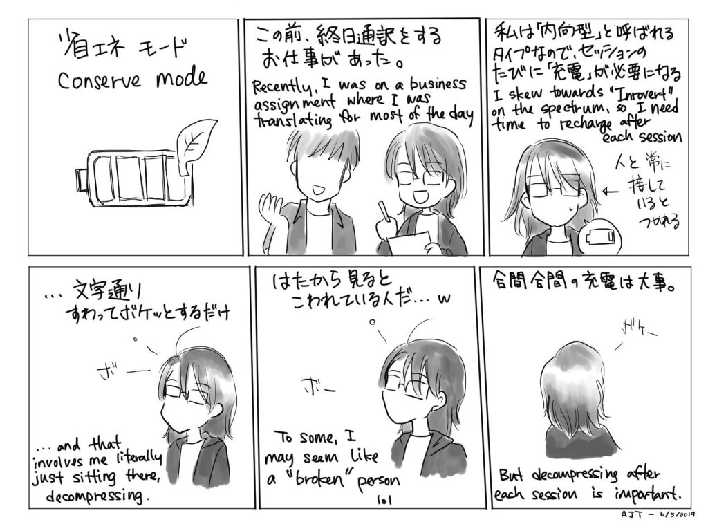 Decompressing between sessions is important.